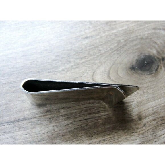 "MBH" Engraved Money Clip Stainless Steel Credit Card Cash ID Holder Silver - Picture 9 of 12